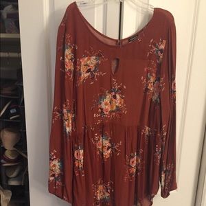 Torrid Round-hem Tunic with Cutout